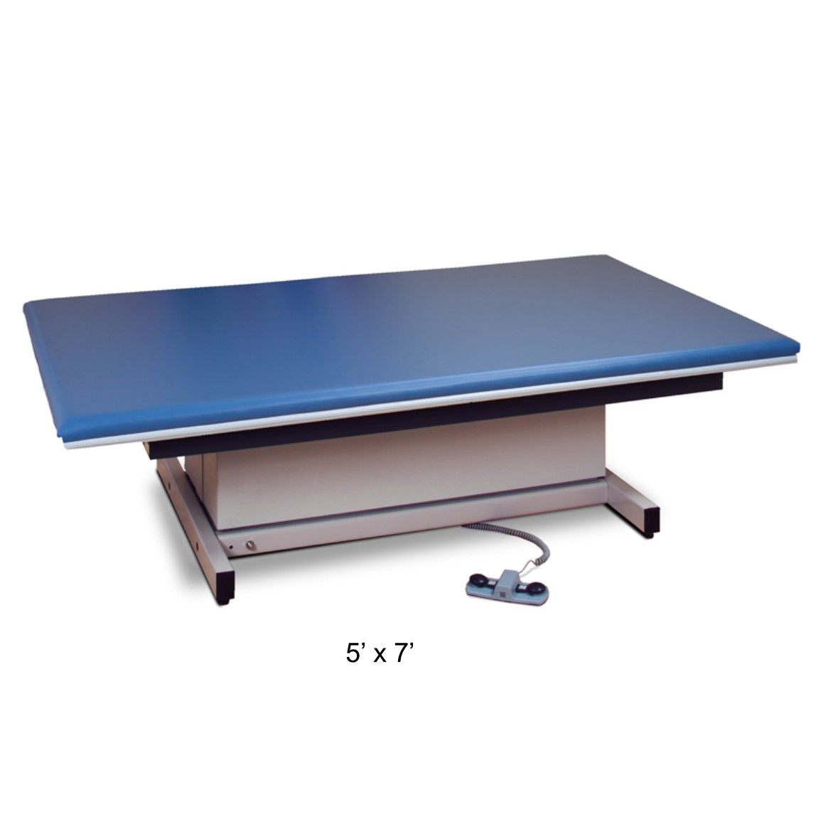 Clinton Hi-low Mat Platform with Upholstered Top - 5' x 7' Height Range 22